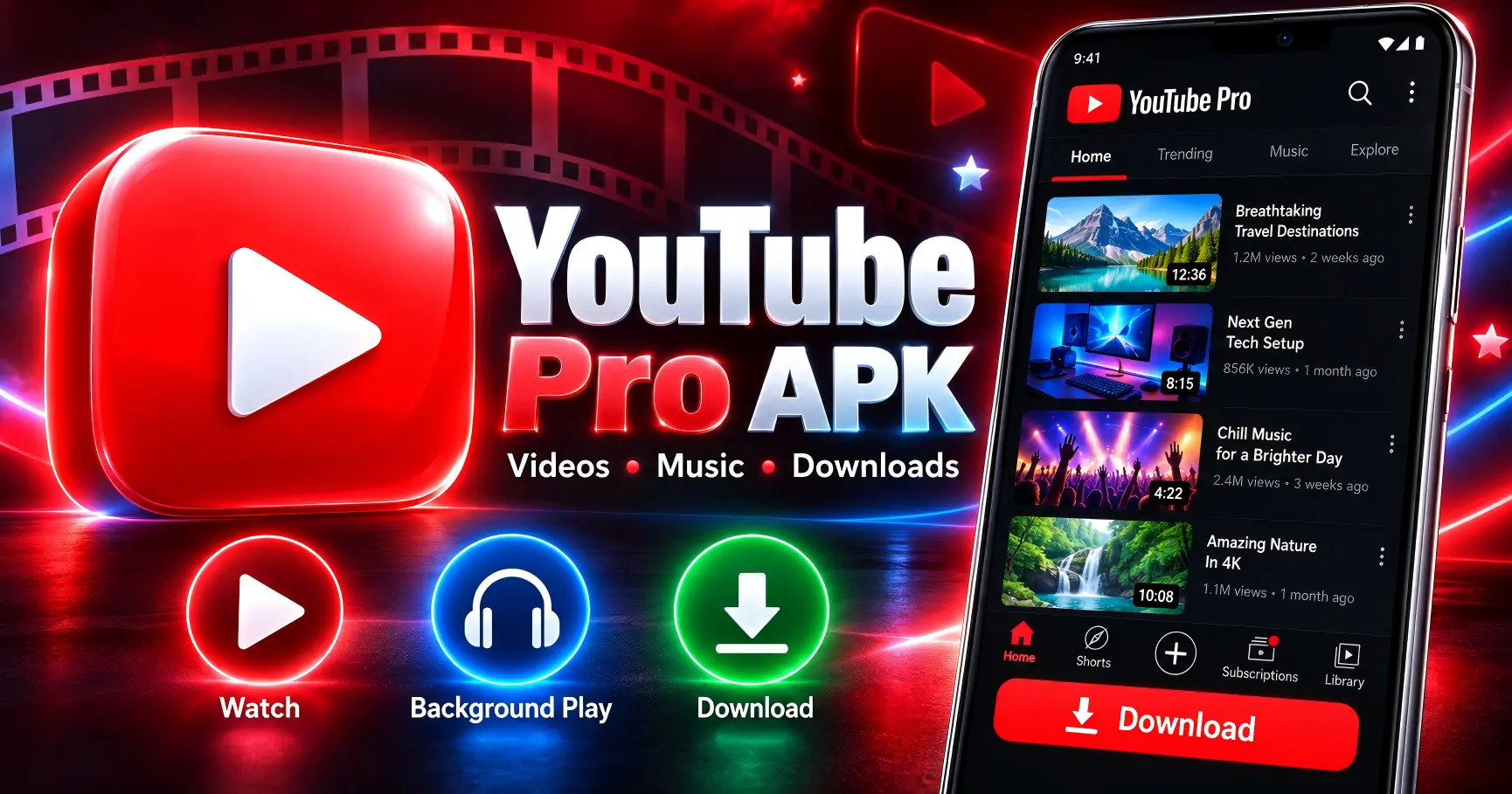 Youtube Pro App